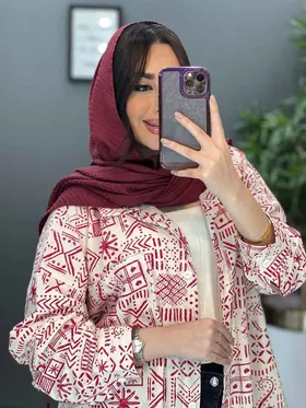 مانتو طرحدار سنتی