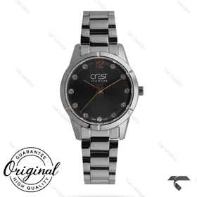 ساعت کرست زنانه 6277-5 صفحه مشکی Crest-11139-L