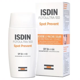 کرم ضد آفتاب بی رنگ ایزدین ISDIN مدل اسپات پریونت SPF50+ حجم 50ml