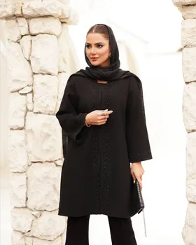 مانتو بلند مدل یاسی کد 3127