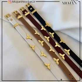 دستبند چرم لویی ویتون کد lv004