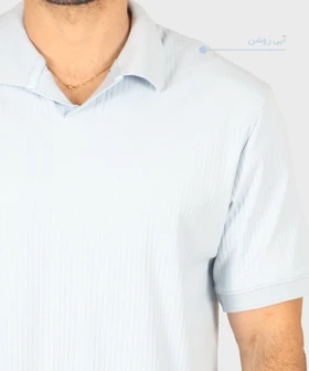 تیشرت یقه شکاری مردانه 1756