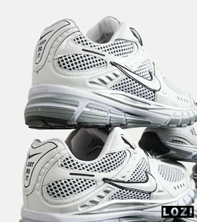 کفش کتانی مردانه طوسی سفید نایک NIKE zoom vomero 5