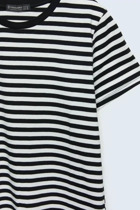 تیشرت زنانه اورجینال استرادیواریوس stradivarius