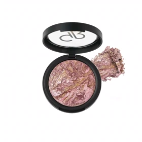 رژگونه پودری گلدن رز مدل Terracota Stardust شماره 102