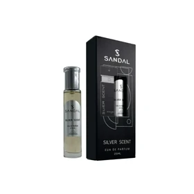 عطر جیبی مردانه صندل سیلور سنت SANDAL حجم 25 میل