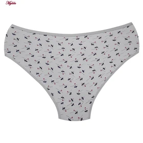 شورت زنانه مدل چاپدار کد 5071-1 بسته 6 عددی