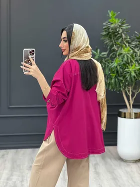 مانتو شومیزی دوخت دار