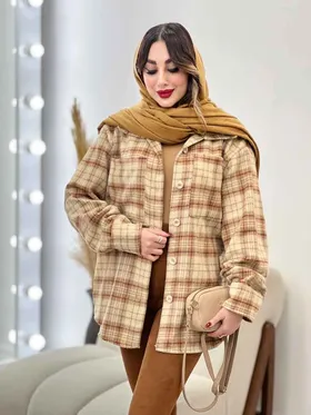 شکت چهارخونه دو جیب