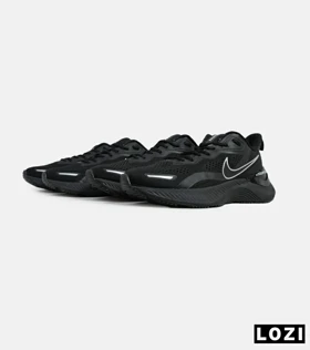 کفش کتانی مردانه و زنانه مشکی NIKE zoom X