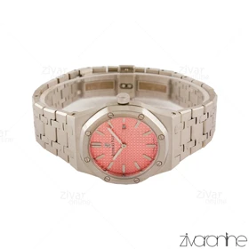 ساعت اودمار پیگه (AP) زنانه سیلور صفحه صورتی 105429