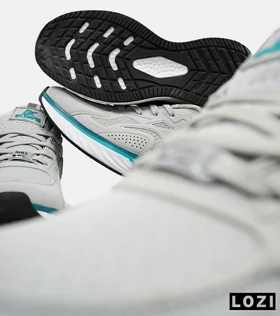 کفش کتانی مردانه طوسی آبی Nike air max pluse