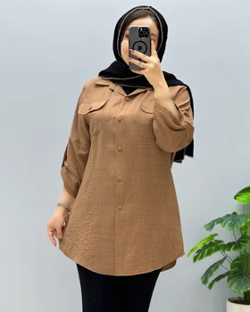 شومیز مانتویی نارمیلا