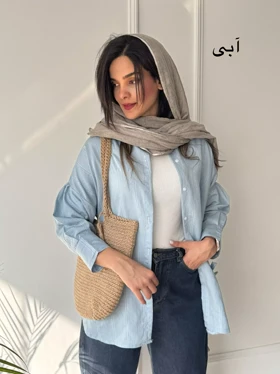 مانتو شومیزی راه راه دل آرا