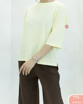تیشرت باکسی بغل چاک 3450