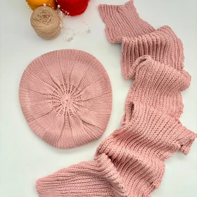 کلاه و شالگردن فرانسوی جدید کپی