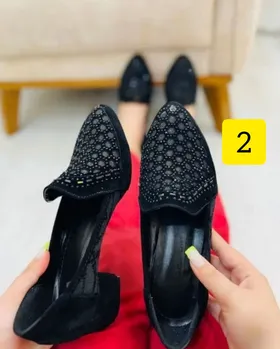 کفش مجلسی پاشنه 3 سانت زنانه