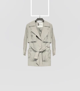 بارانی Pinki 1148 در شش رنگ (طوسی)