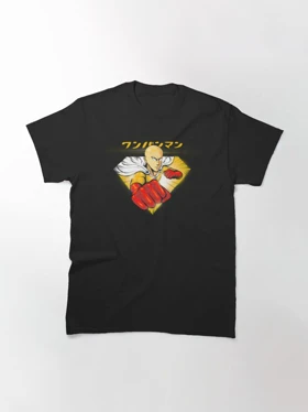 تیشرت One Punch Man طرح لوگو Saitaman کد 207865