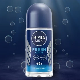 رول ضد تعریق مردانه نیوآ مدل Fresh Active 48H حجم 50ml