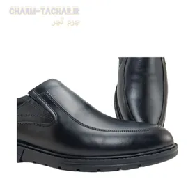 کفش روزمره و اداری مردانه چرم طبیعی مدل فندی