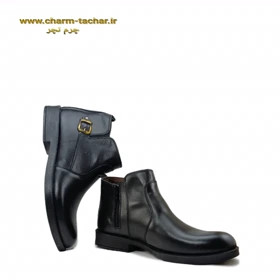 نیم بوت بزرگ پا مردانه چرم طبیعی