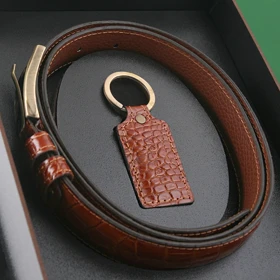 ست هدیه مردانه چرم یلسان مدل کایا کد NHL-GC-066