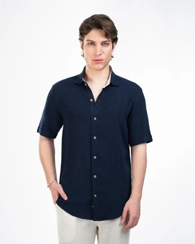 پیراهن مردانه آستین کوتاه کد M0105