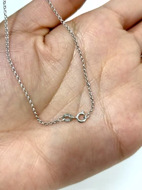 گردنبند نقره ایتالیایی زنانه مینیمال 1005