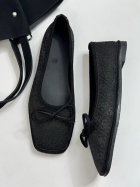 کالج لودشکا پارچه ای 2422 (تمام مشکی)