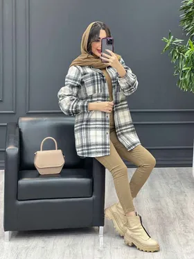 شکت چهارخونه جلو دکمه