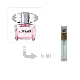 دکانت عطر ادکلن ورساچه برایت کریستال زنانه 5 میل اصلی Versace Bright Crystal for Woman 5ml