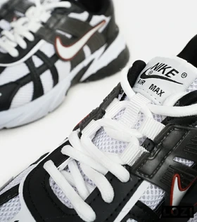 کفش کتانی مردانه و زنانه مشکی سفید Nike cushlon