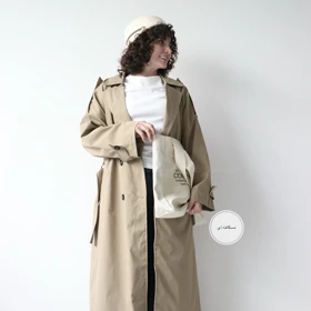 ترنچ کت مدل دلیسا (نسکافه ای)