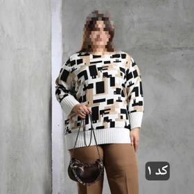 شومیز سایز بزرگ مدل پریسا