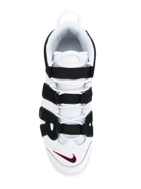 کتانی نایک ایر آپتمپو سفید مشکی Nike Air More Uptempo sneakers