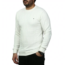 بلوز آستین بلند طرح دار مردانه سیزر مدل 15501786