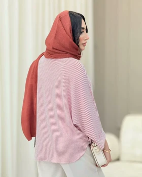 مانتو پانچ راه راه