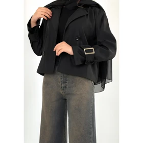 ترنچ کت یقه انگلیسی