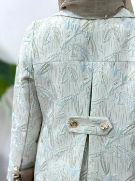 مانتو ژاکارد مجلسی آیسو شایلین