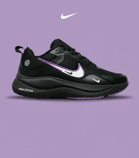 کفش کتانی مردانه و زنانه مشکی بنفش NIKE Lebron 22 Guide مدل 8358