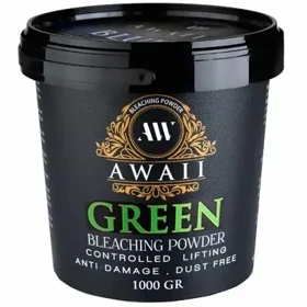 پودر دکلره آوایی مدل سبز GREEN وزن 1000 گرم