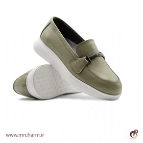 کفش چرم زنانه mrc1121-35