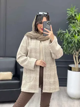 پالتو جلو باز دو جیب