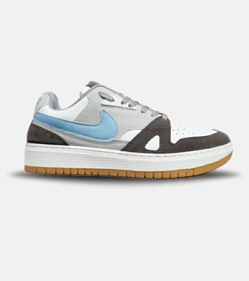 کفش کتانی مردانه طوسی سفید آبی نایک NIKE SB