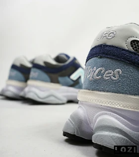 کفش کتانی زنانه آبی طوسی NEW BALANCE 9060