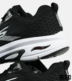 کفش کتانی طبی ورزشی مشکی طوسی SKECHERS archfit