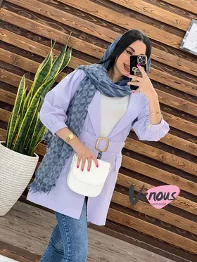 مانتو لینن کتی آستین چین