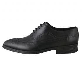 کفش رسمی مردانه چرم یلسان مدل آیان کد 522-GN