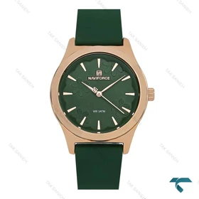 ساعت مچی طرح گل نیوی فورس NF5051 زنانه سبز NaviForce-7717-L